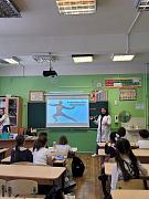 Занятие со школьниками ,,Физическая активность,, в рамках проекта ,,Болезням.Нет,,